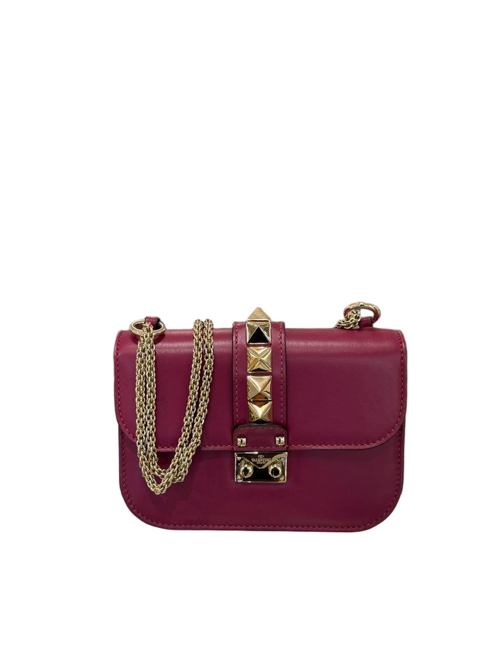 BORSA VALENTINO GARAVANI GLAM LOCK PRUGNA