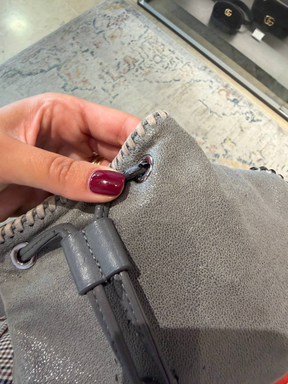 SECCHIELLO STELLA MCCARTNEY FALABELLA GRIGIO