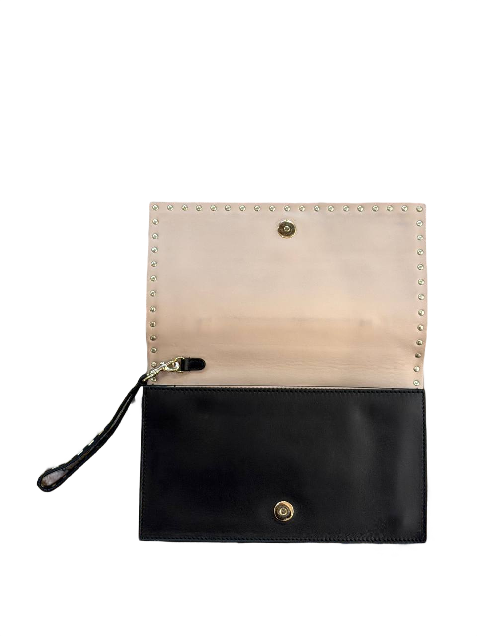 CLUTCH POCHETTE VALENTINO ROCKSTUD NERA