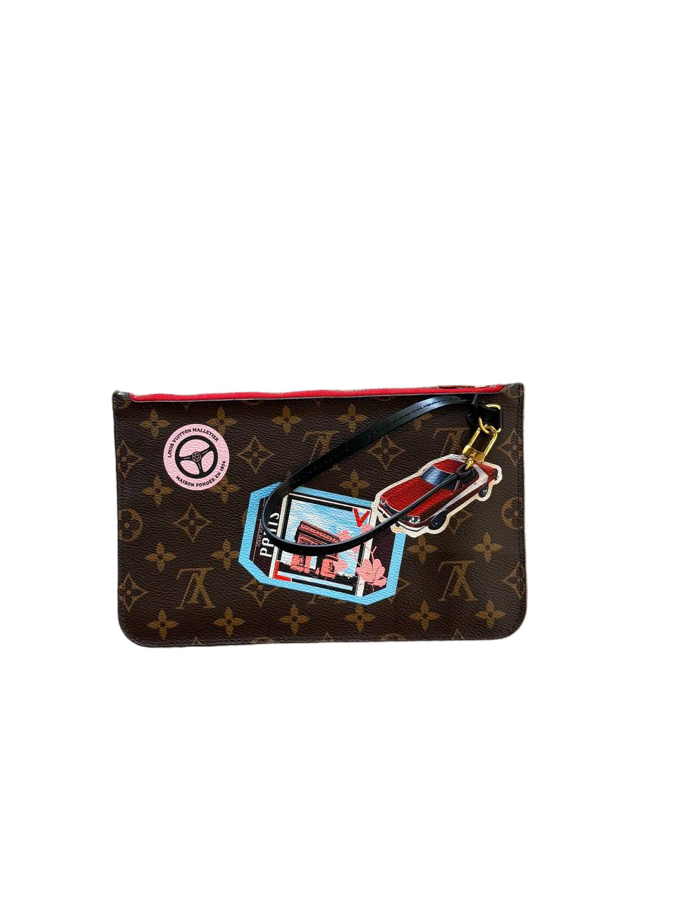 POCHETTE PIATTA LOUIS VUITTON MONOGRAM WORLD TOUR LIMITED EDITION