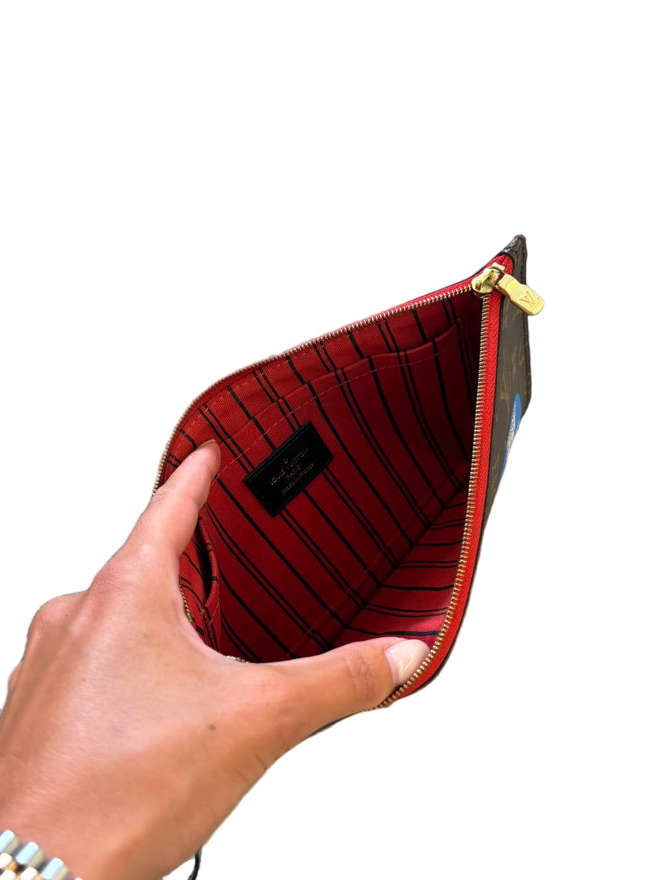 POCHETTE PIATTA LOUIS VUITTON MONOGRAM WORLD TOUR LIMITED EDITION