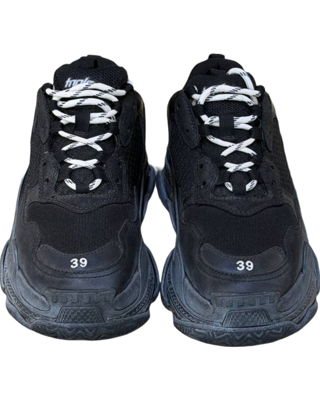 SNEAKERS BALENCIAGA TRIPLE S NERE Nr 39