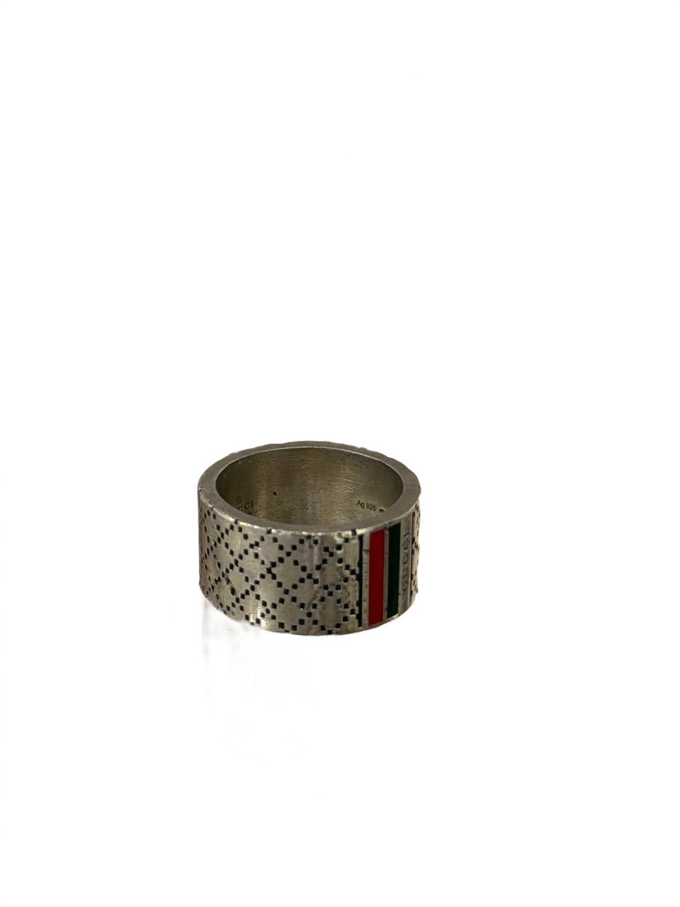 ANELLO GUCCI ARGENTO 925 WEB GG