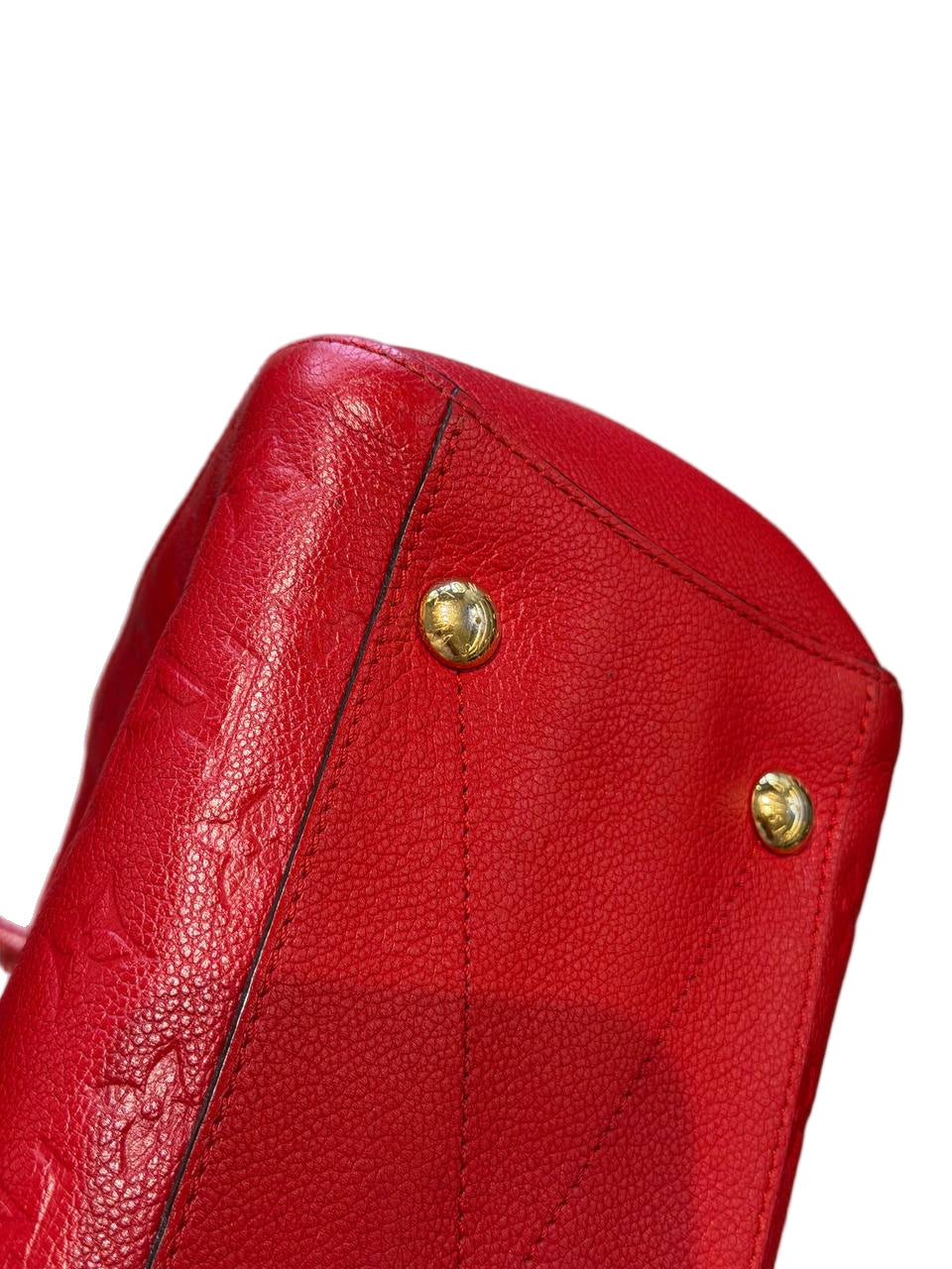MONTAIGNE MM LOUIS VUITTON PELLE EMPREINTE ROSSA