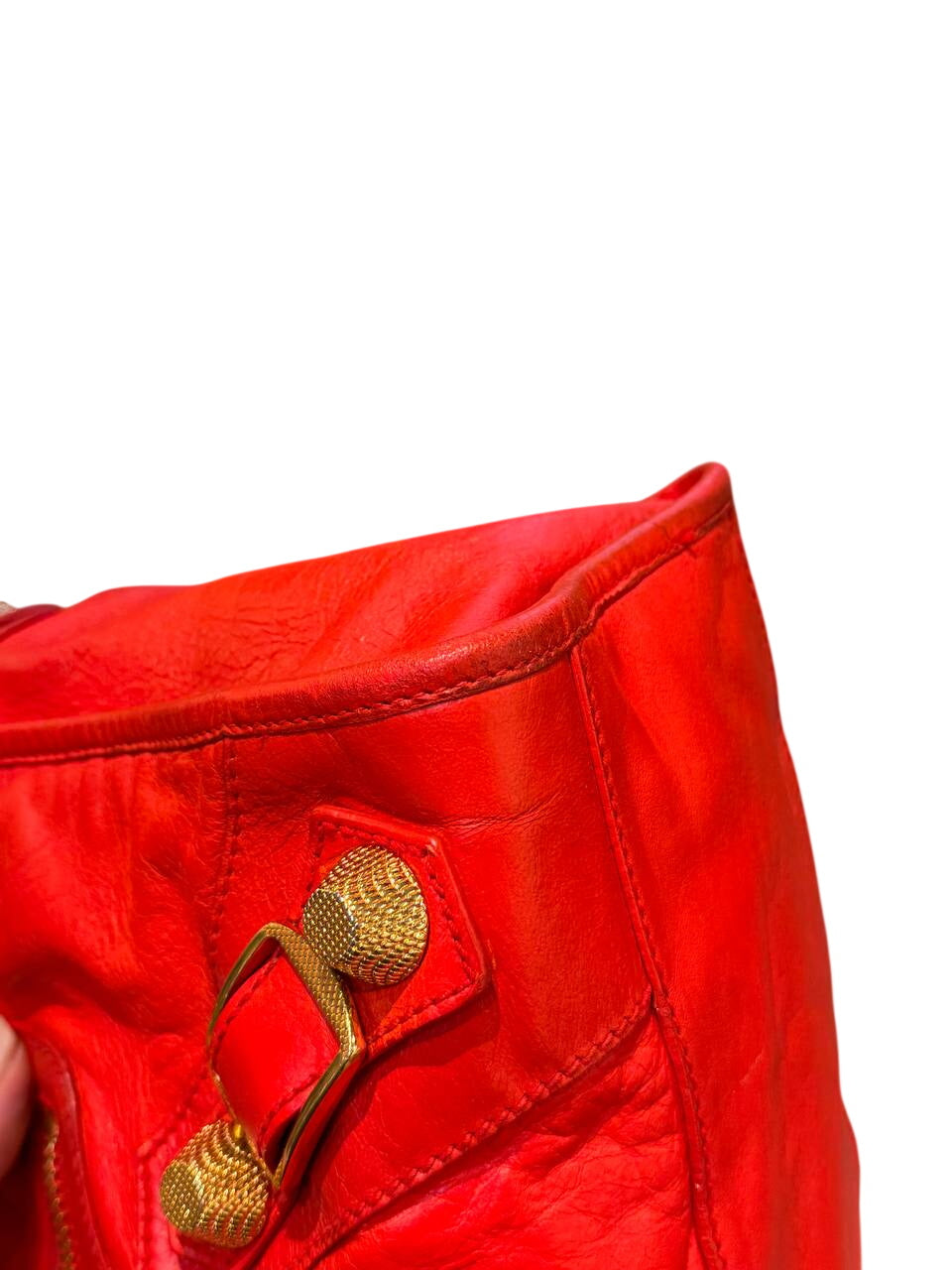 BALENCIAGA CITY MEDIA COLOR ARAGOSTA