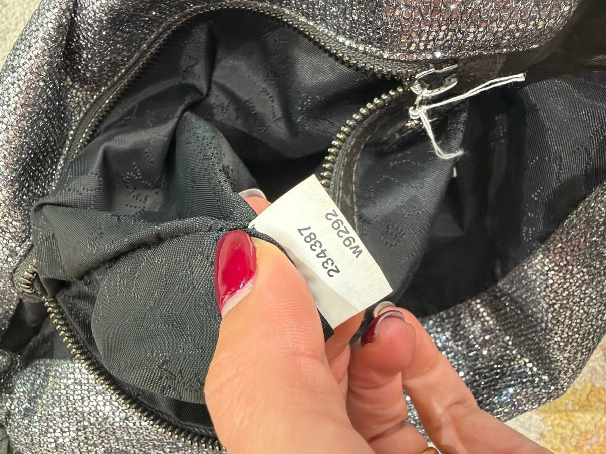 FALABELLA STELLA MCCARTNEY MEDIA TRE CATENE ARGENTATA GLITTER