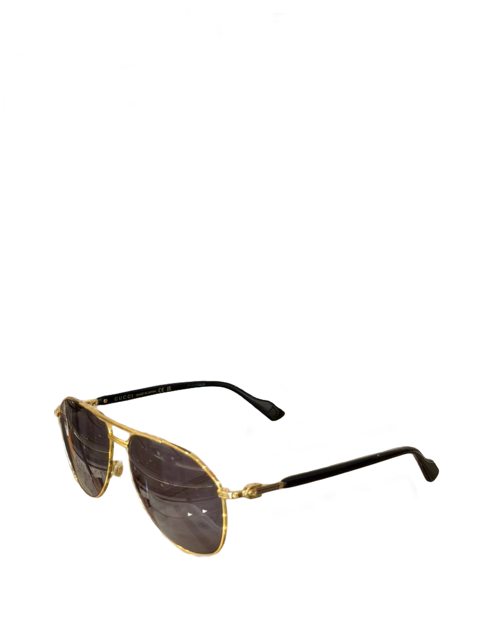 OCCHIALI GUCCI DA SOLE AVIATOR ORO