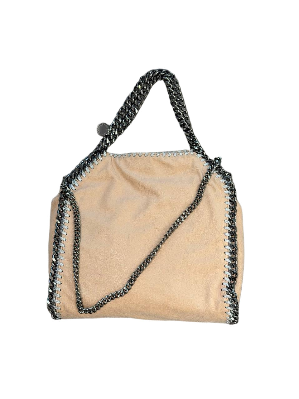 MINI STELLA MCCARTNEY FALABELLA ROSA CIPRIA CHIARO / burro