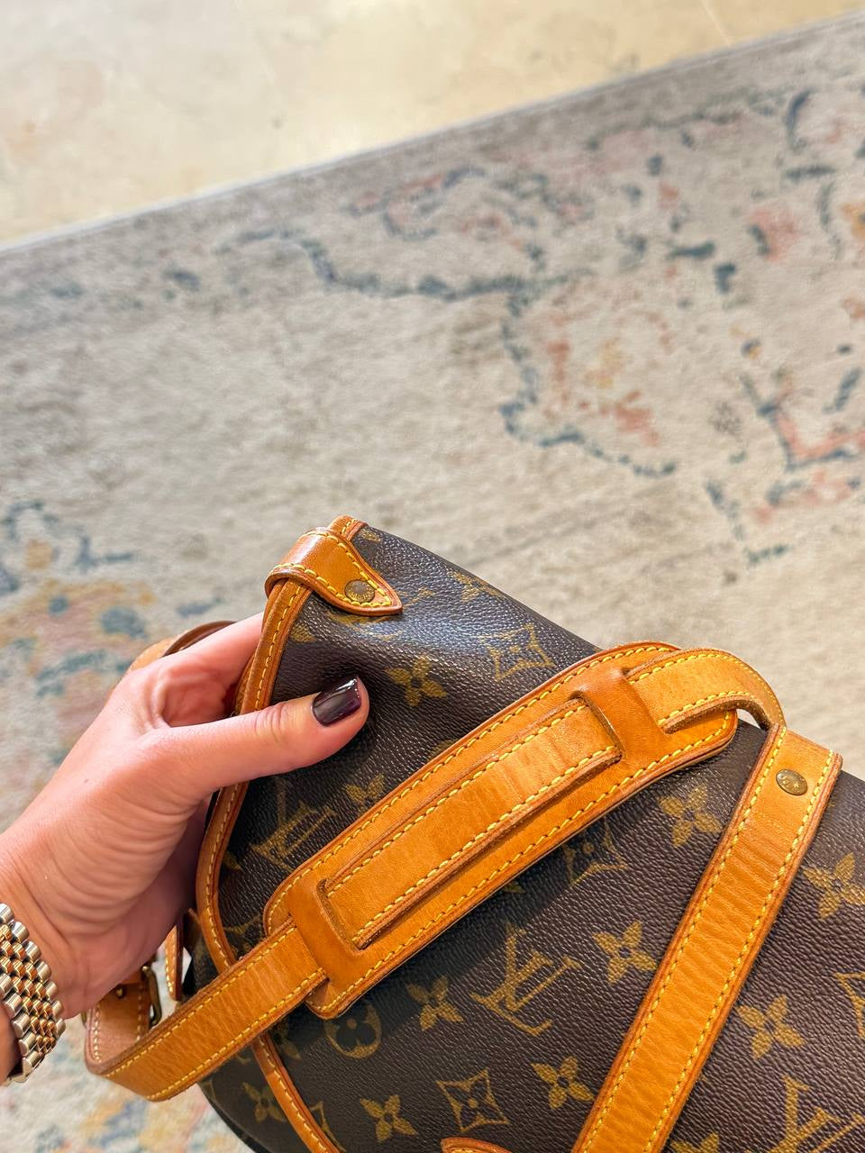 SAUMUR PM LOUIS VUITTON MONOGRAM CROSSBODY
