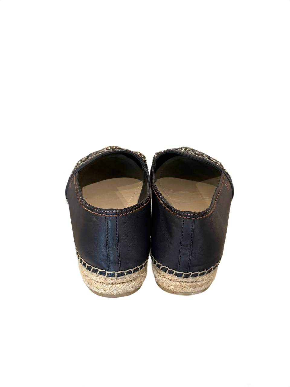 ESPADRILLAS CHRISTIAN DIOR  DENIM PERLINE Nr 40