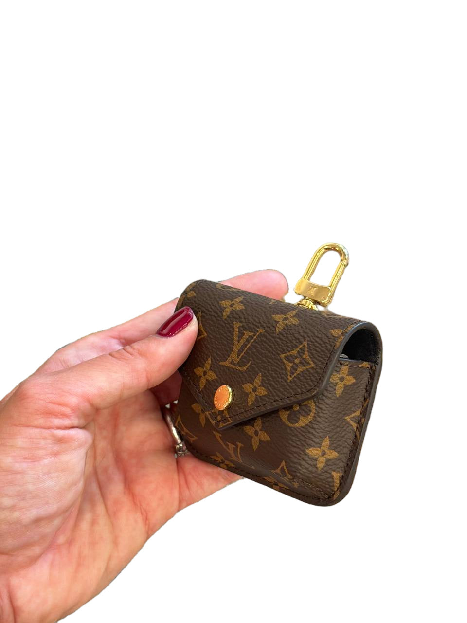 CHARM LOUIS VUITTON MONOGRAM CON MOSCHETTONE