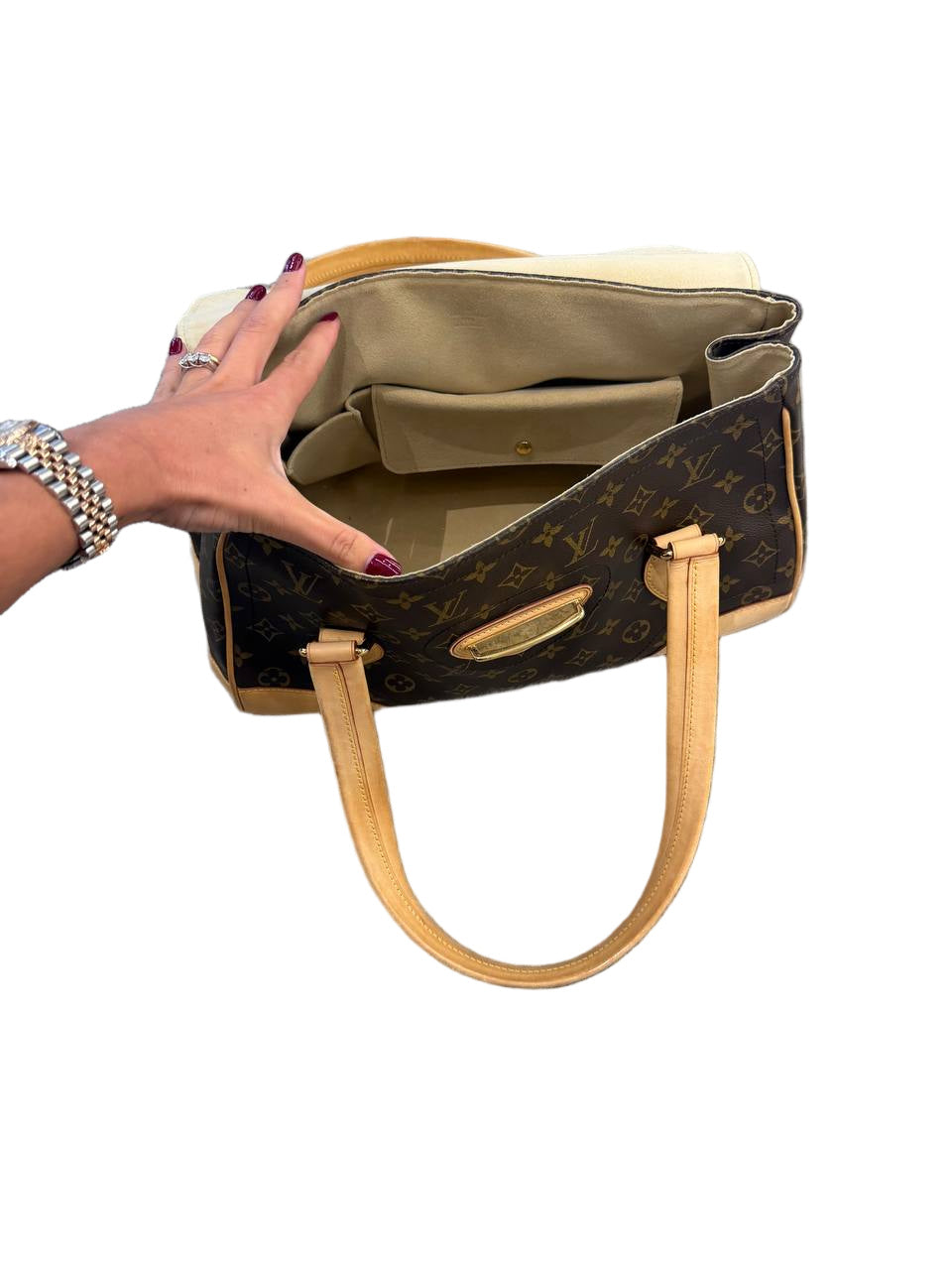 BEVERLY GM LOUIS VUITTON MONOGRAM HANDBAG