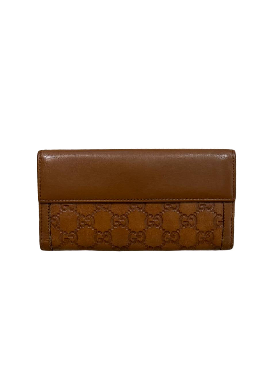 PORTAFOGLIO GUCCI PELLE GUCCISSIMA COGNAC