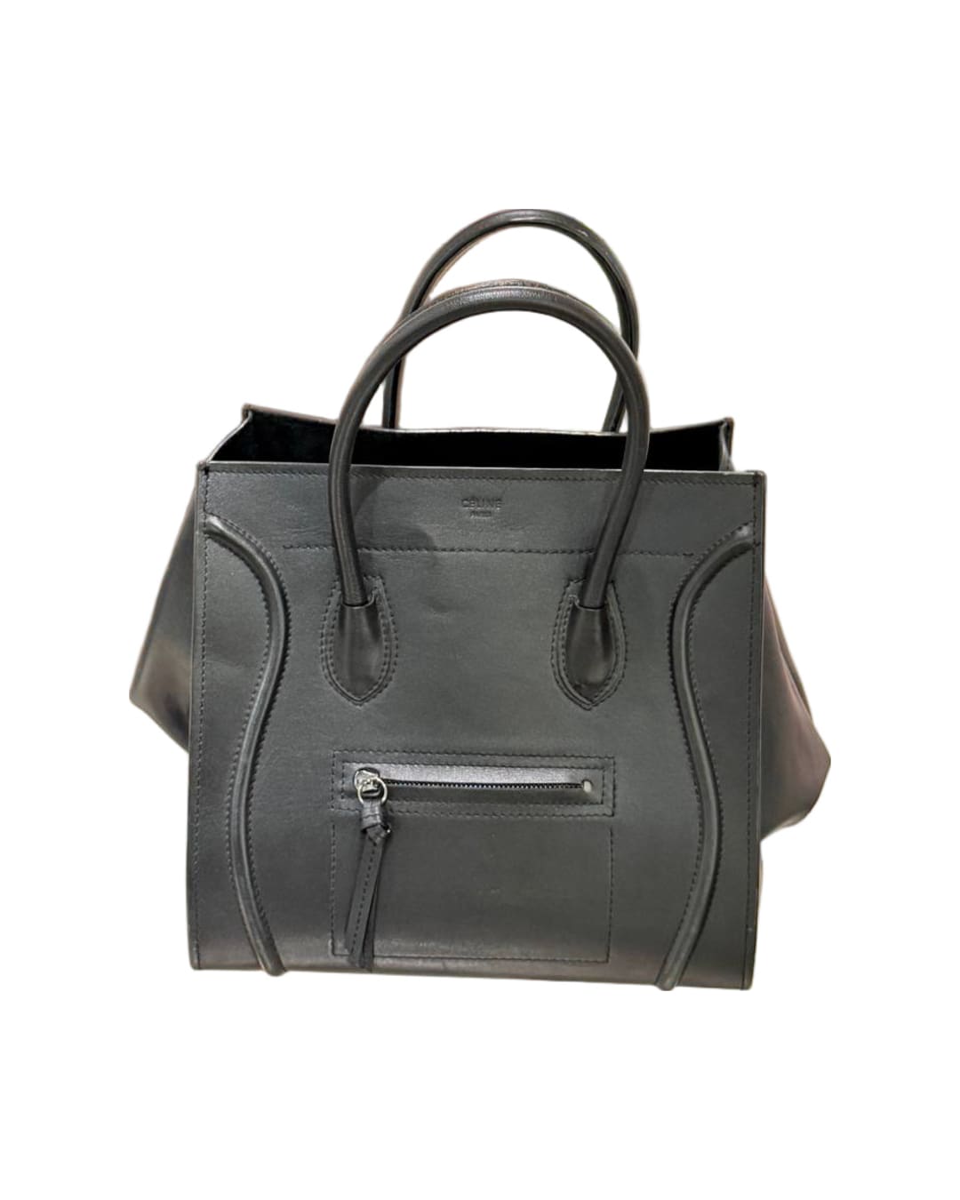 CELINE LUGGAGE PELLE NERA LARGE