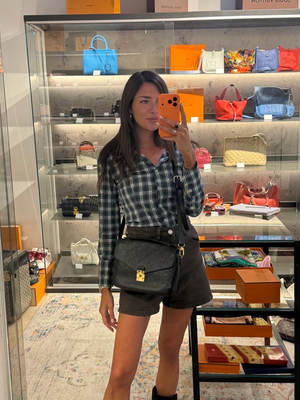 LOUIS VUITTON POCHETTE MÉTIS EMPREINTE NERA