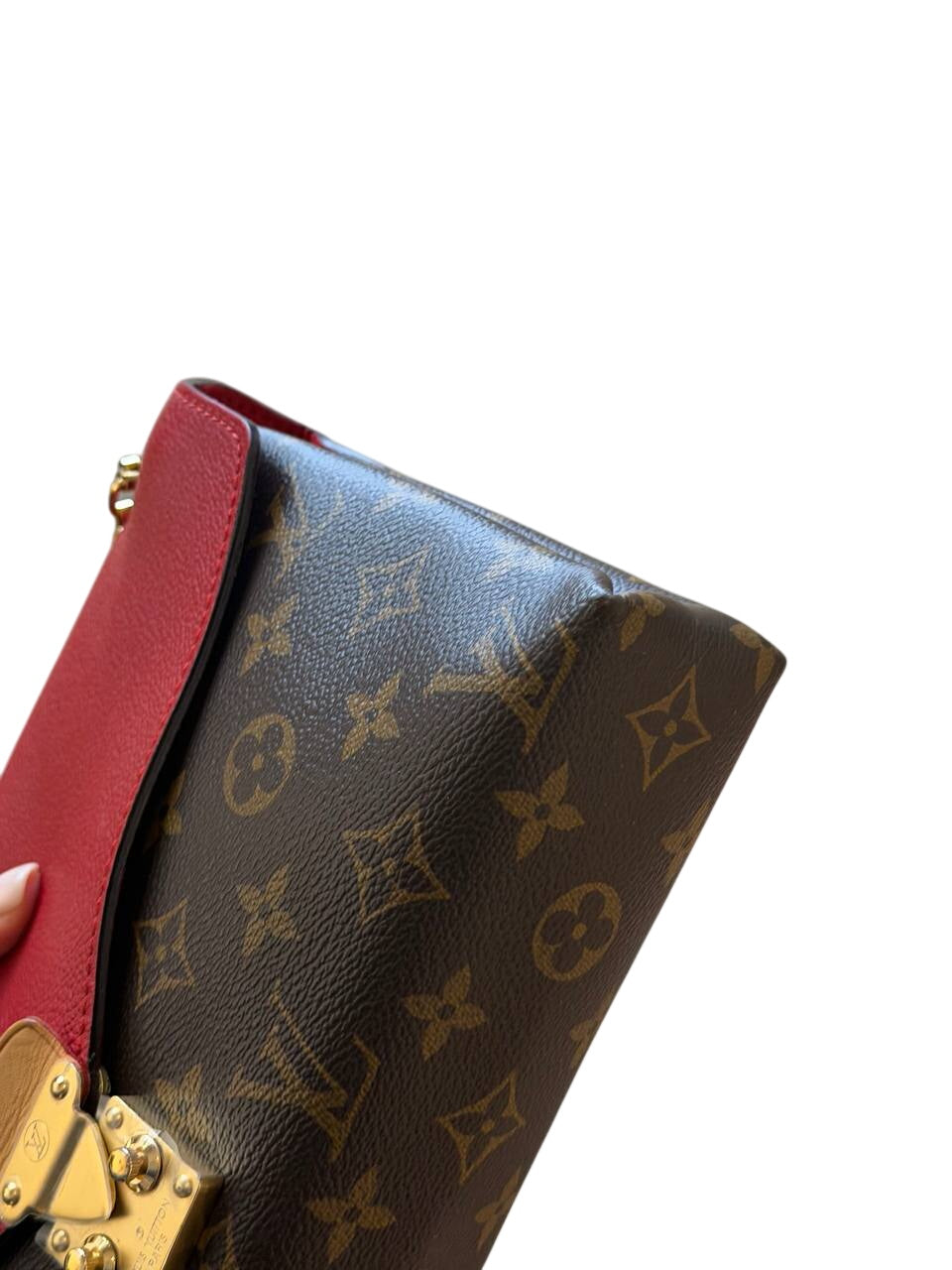 POCHETTE PALLAS MONOGRAM PATTA ROSSA LOUIS VUITTON