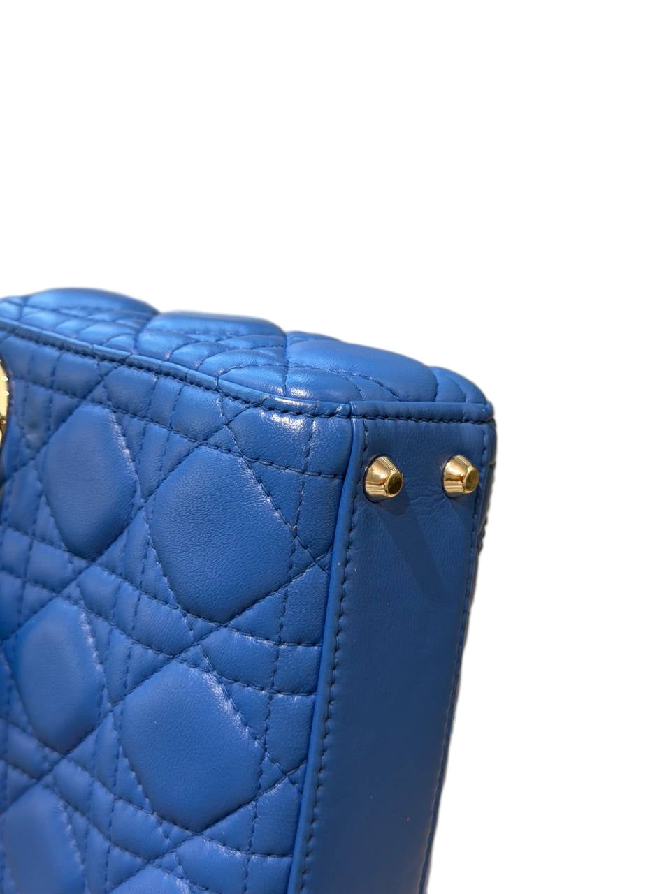 MICRO LADY DIOR BLU ELETTRICA