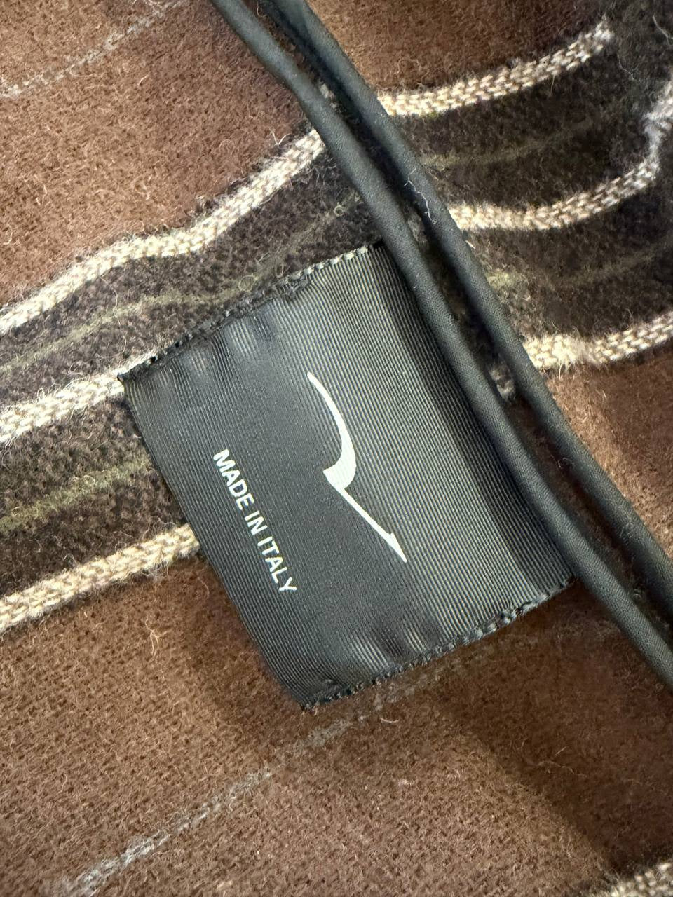 CAPPOTTO MARRONE DELUXE 2 PZ CON PELO VOLPE Tg 44