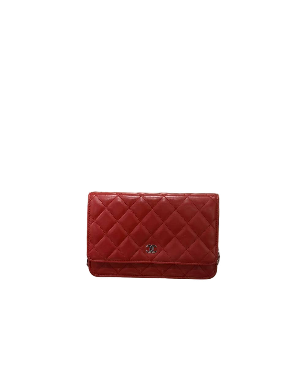CHANEL WALLET ON CHAIN ROSSA HARDWARE ARG