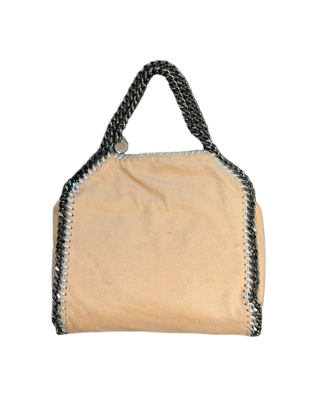 MINI STELLA MCCARTNEY FALABELLA ROSA CIPRIA CHIARO / burro