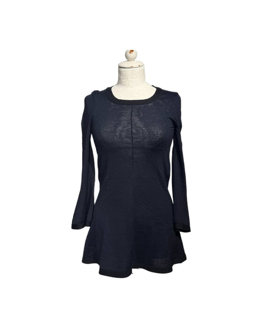 MAGLIONCINO BALENCIAGA BLU E NERO A RIGHE Tg 40