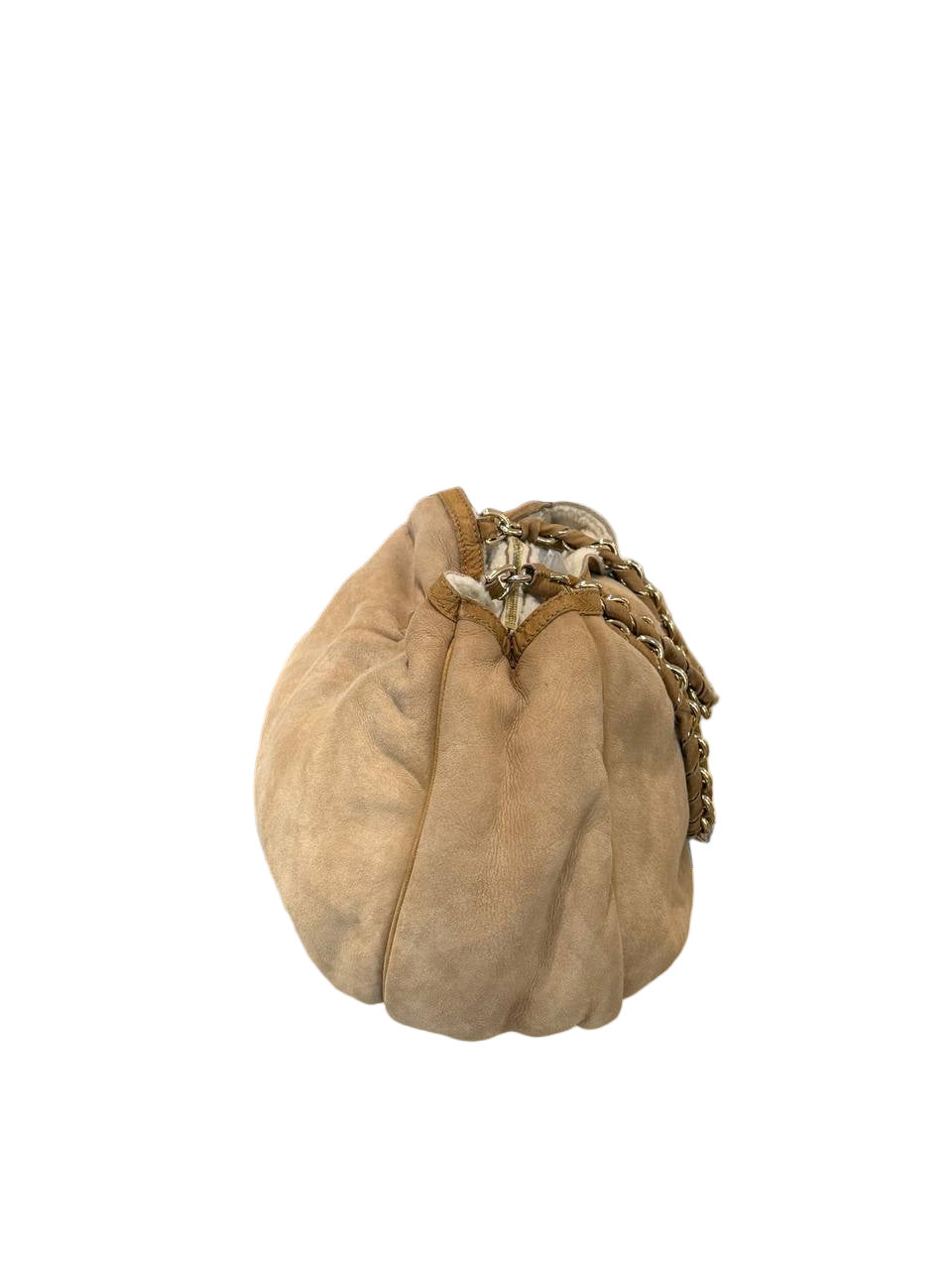 FENDI MIA CAMOSCIO BEIGE INTERNO MONTONE