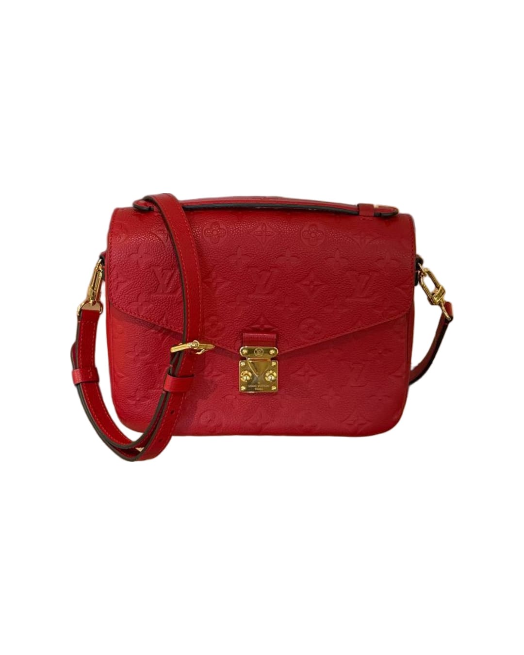 METIS IN PELLE EMPREINTE ROSSA LOUIS VUITTON