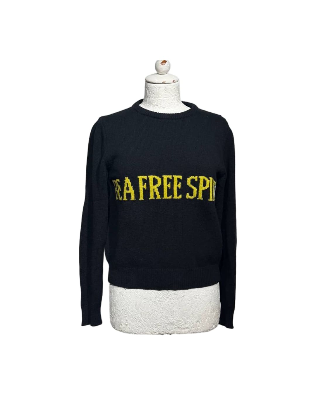 MAGLIONE ALBERTA FERRETTI NERO BE A FREE SPIRIT Tg 42