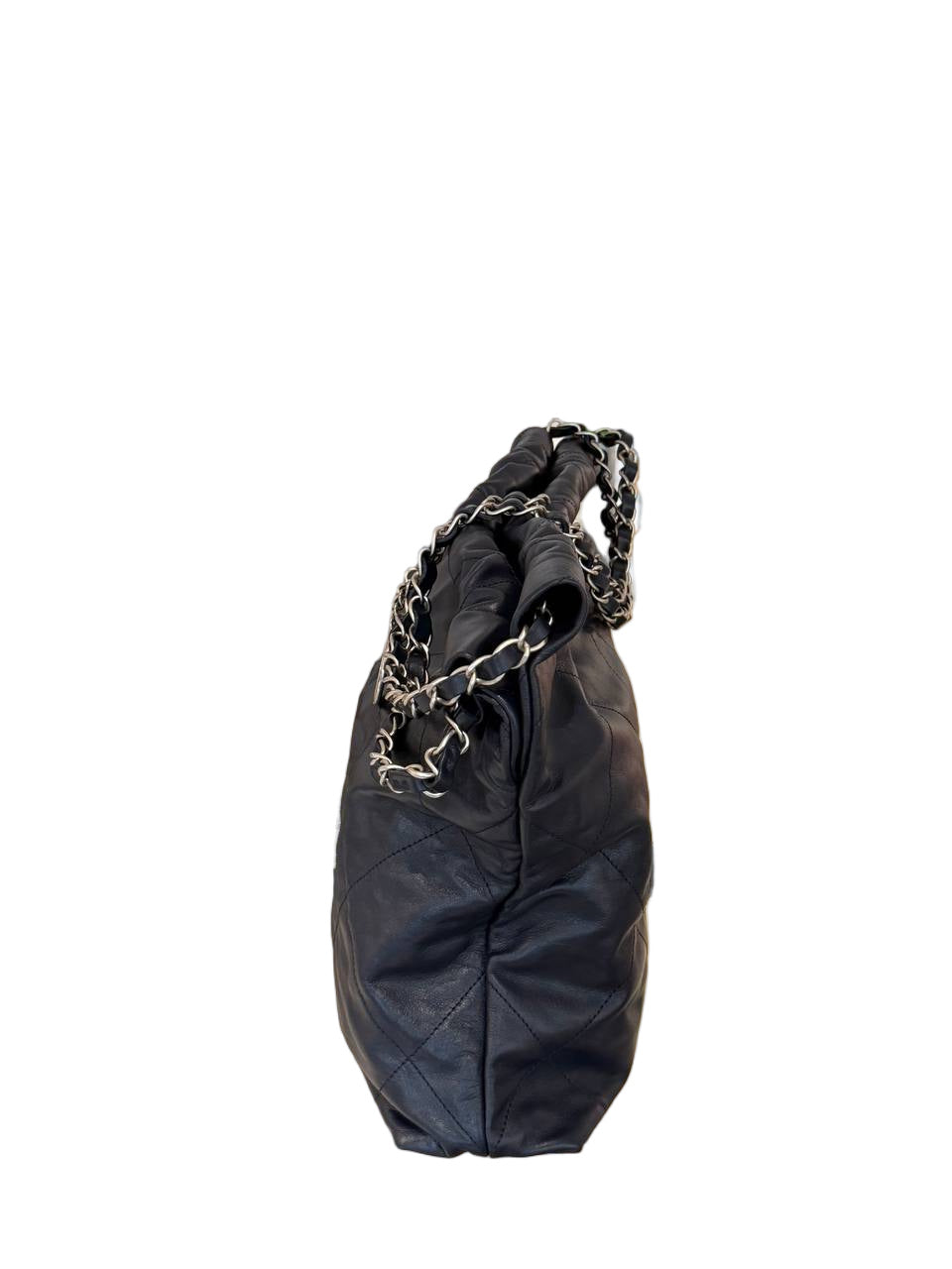 CHANEL 22 BAG IN PELLE DI VITELLO BLU NAVY