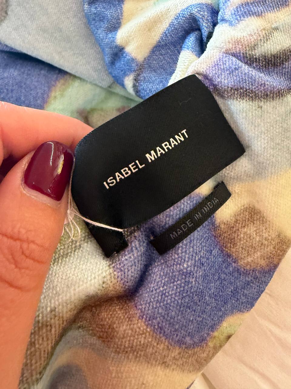 SOPRABITO ISABEL MARANT STAMPA CAMOUFLAGE TONI PASTELLO Tg 40