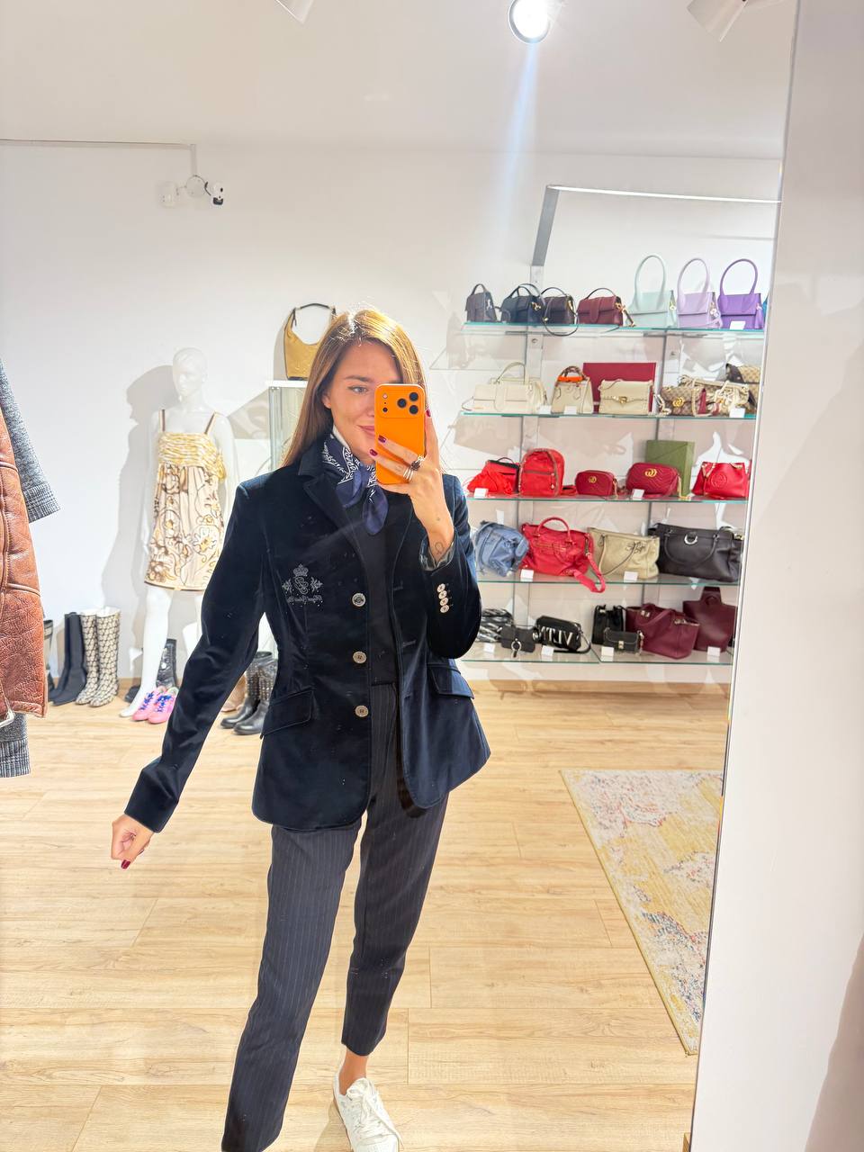 GIACCA PAUL & SHARK YACHTING VELLUTO BLU NAVY Tg 44