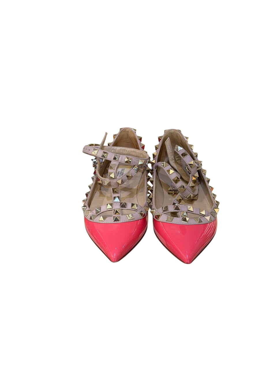 VALENTINO GARAVANI ROCKSTUD BALLERINA FUXIA Nr 35.5