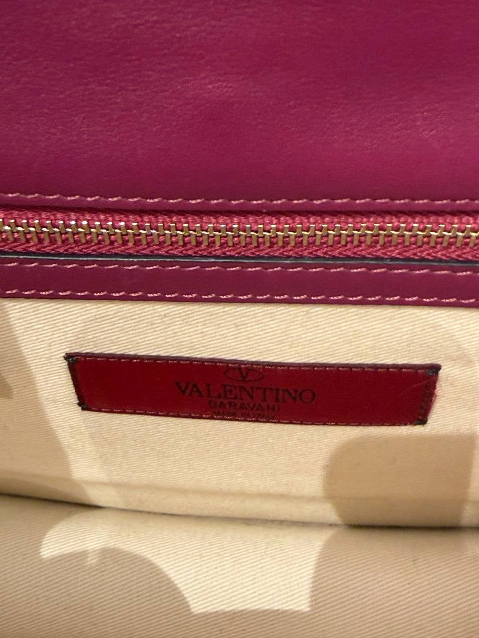 BORSA VALENTINO GARAVANI GLAM LOCK PRUGNA