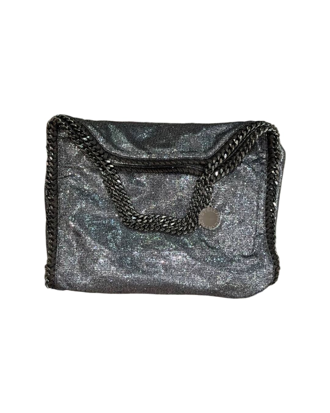 FALABELLA STELLA MCCARTNEY MEDIA TRE CATENE ARGENTATA GLITTER