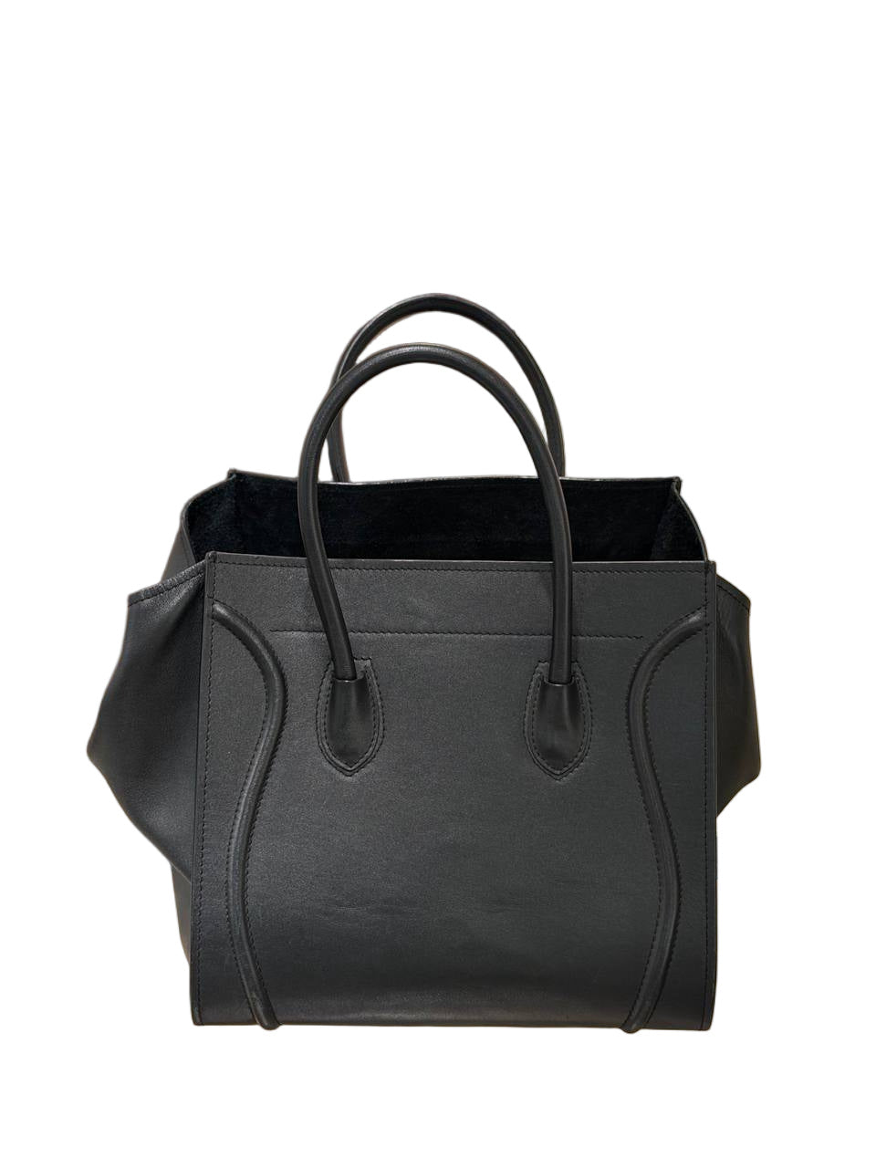CELINE LUGGAGE PELLE NERA LARGE