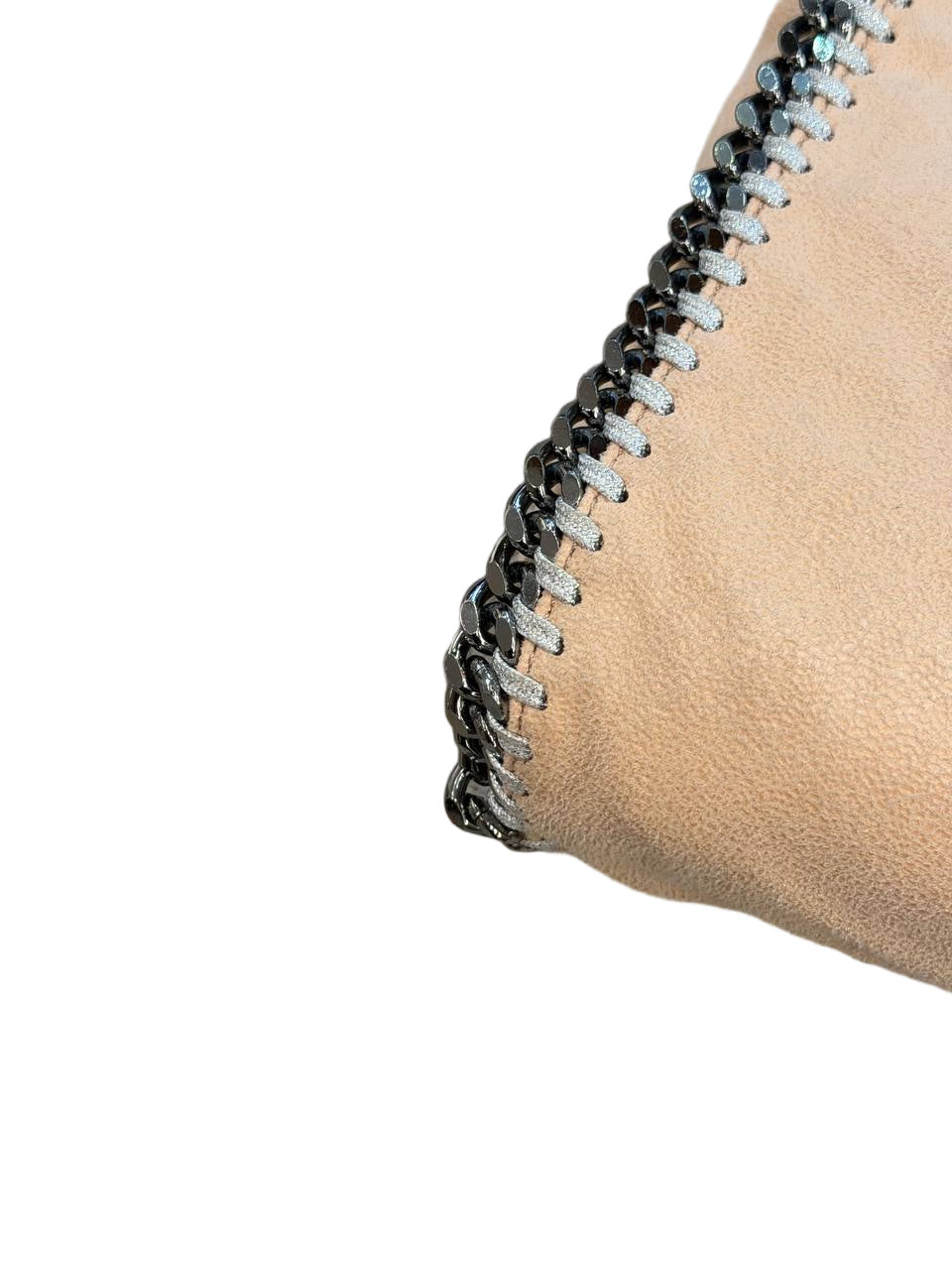 MINI STELLA MCCARTNEY FALABELLA ROSA CIPRIA CHIARO / burro