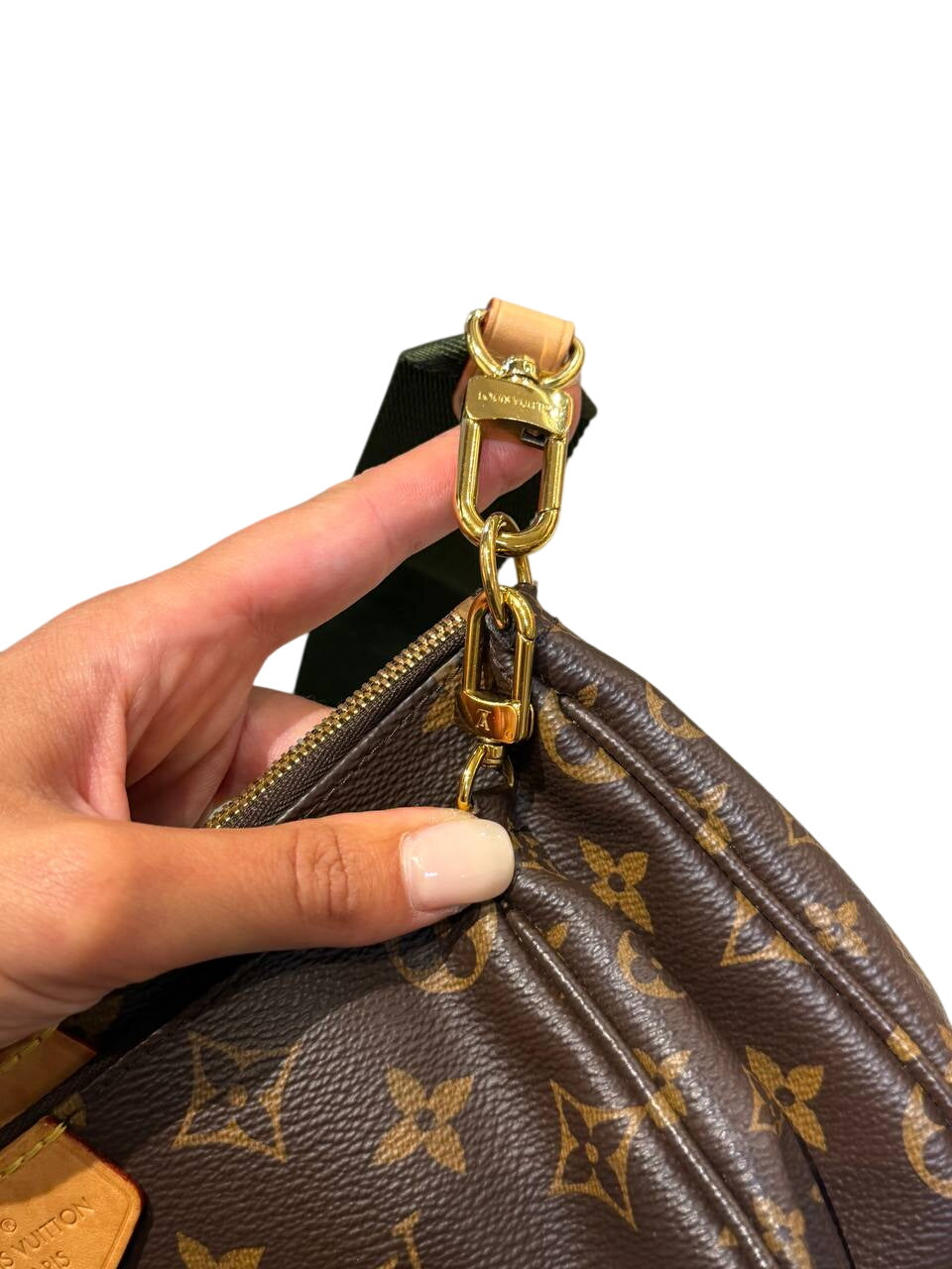 MULTI POCHETTE LOUIS VUITTON TRACOLLA VERDE