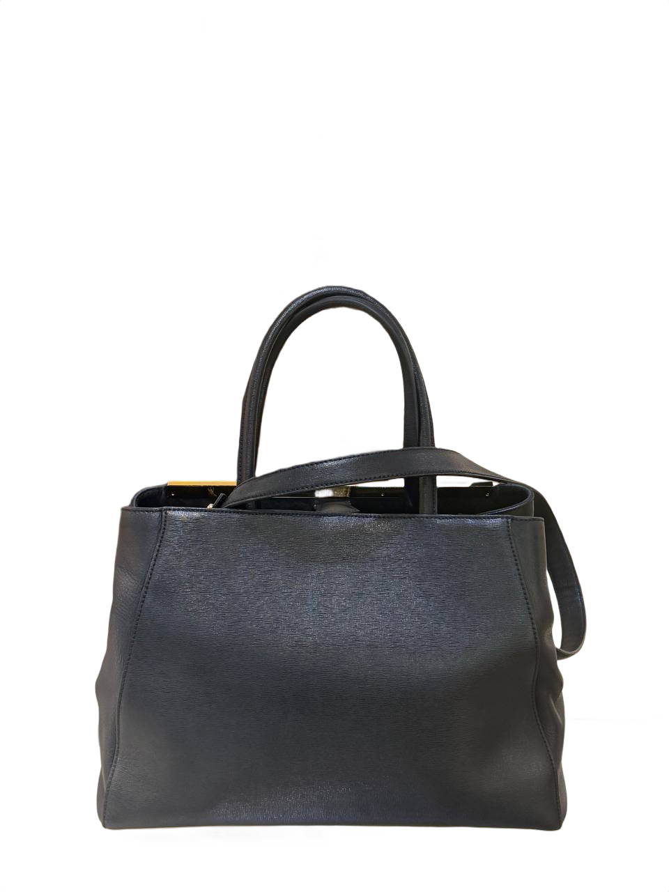FENDI 2JOURS MEDIA NERA METALLERIA