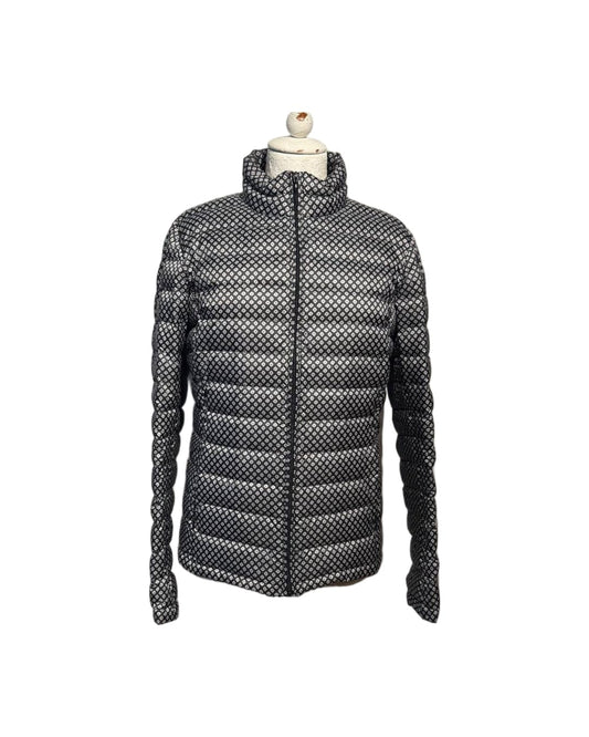 PIUMINO LEGGERO MAX&CO GRIGIO FANTASIA GEOMETRICA Tg 44