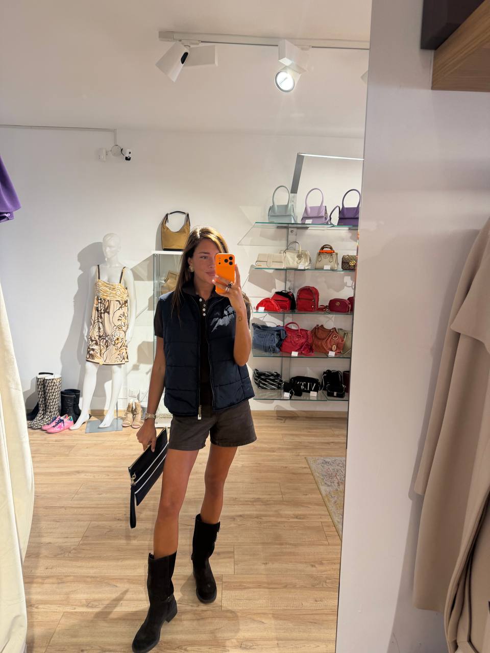 GILET BURBERRY LONDON TRAPUNTATO BLU NAVY Tg M