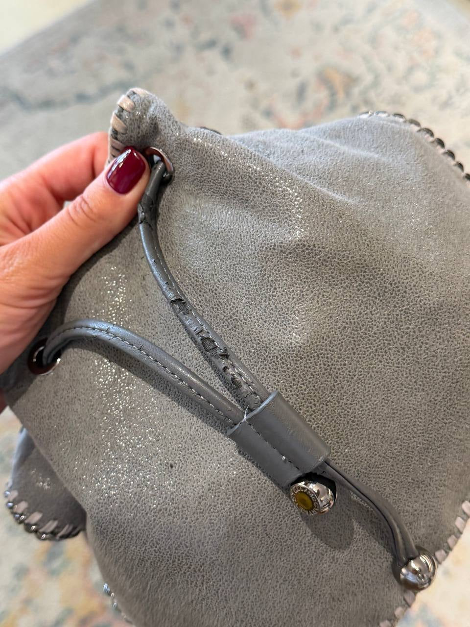 SECCHIELLO STELLA MCCARTNEY FALABELLA GRIGIO