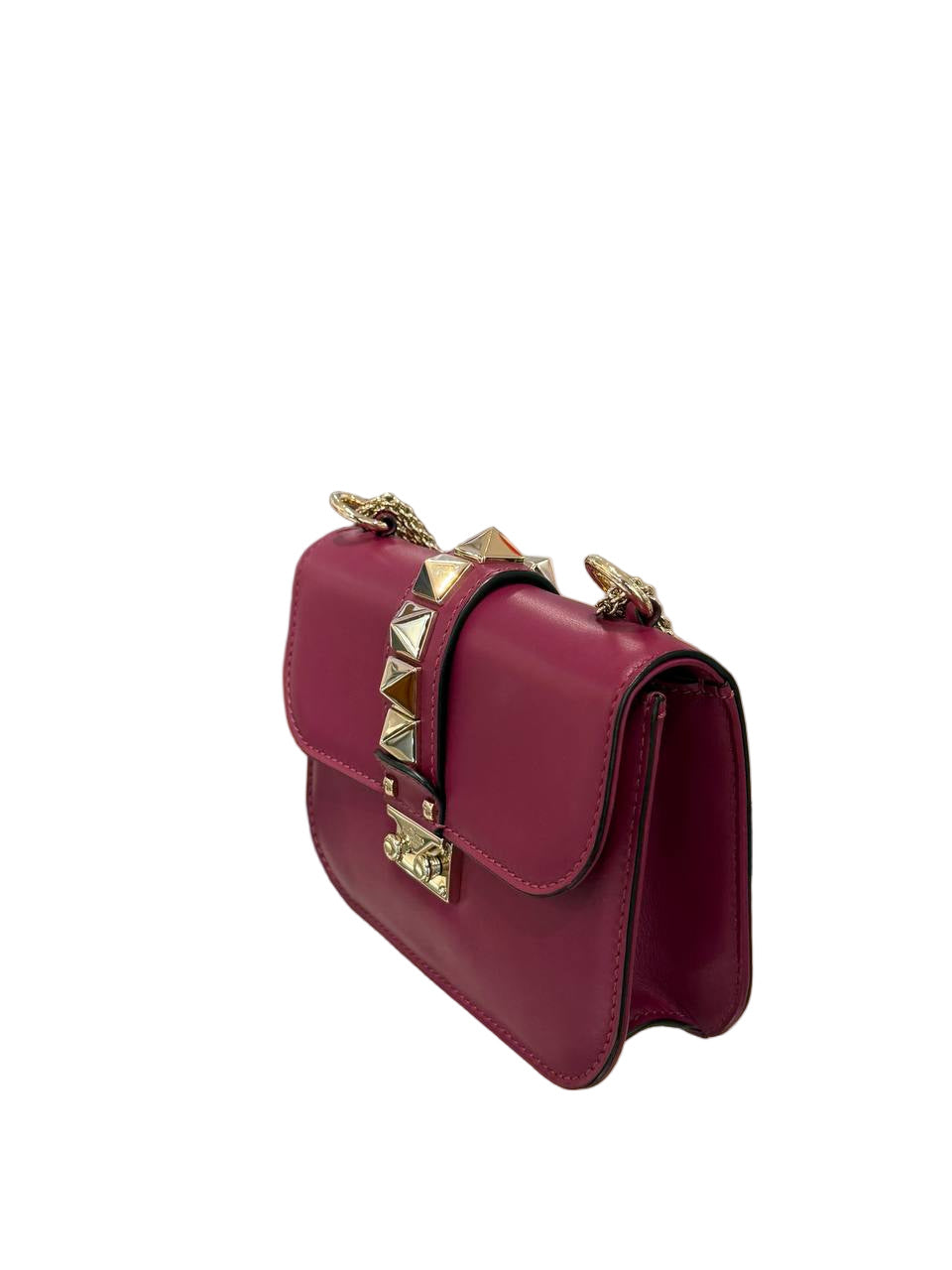 BORSA VALENTINO GARAVANI GLAM LOCK PRUGNA