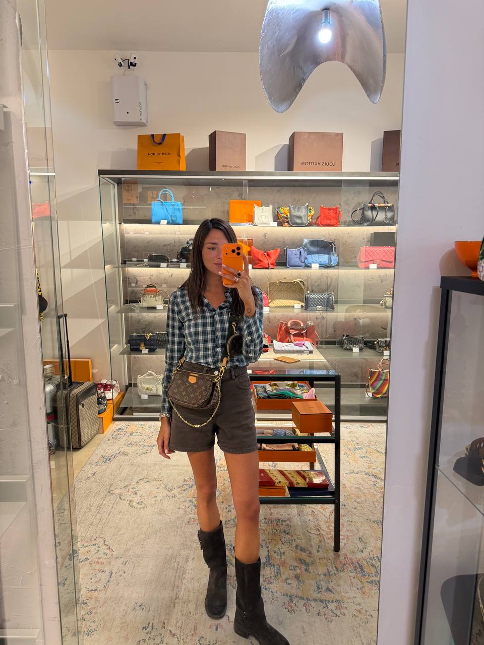 MULTI POCHETTE LOUIS VUITTON TRACOLLA VERDE