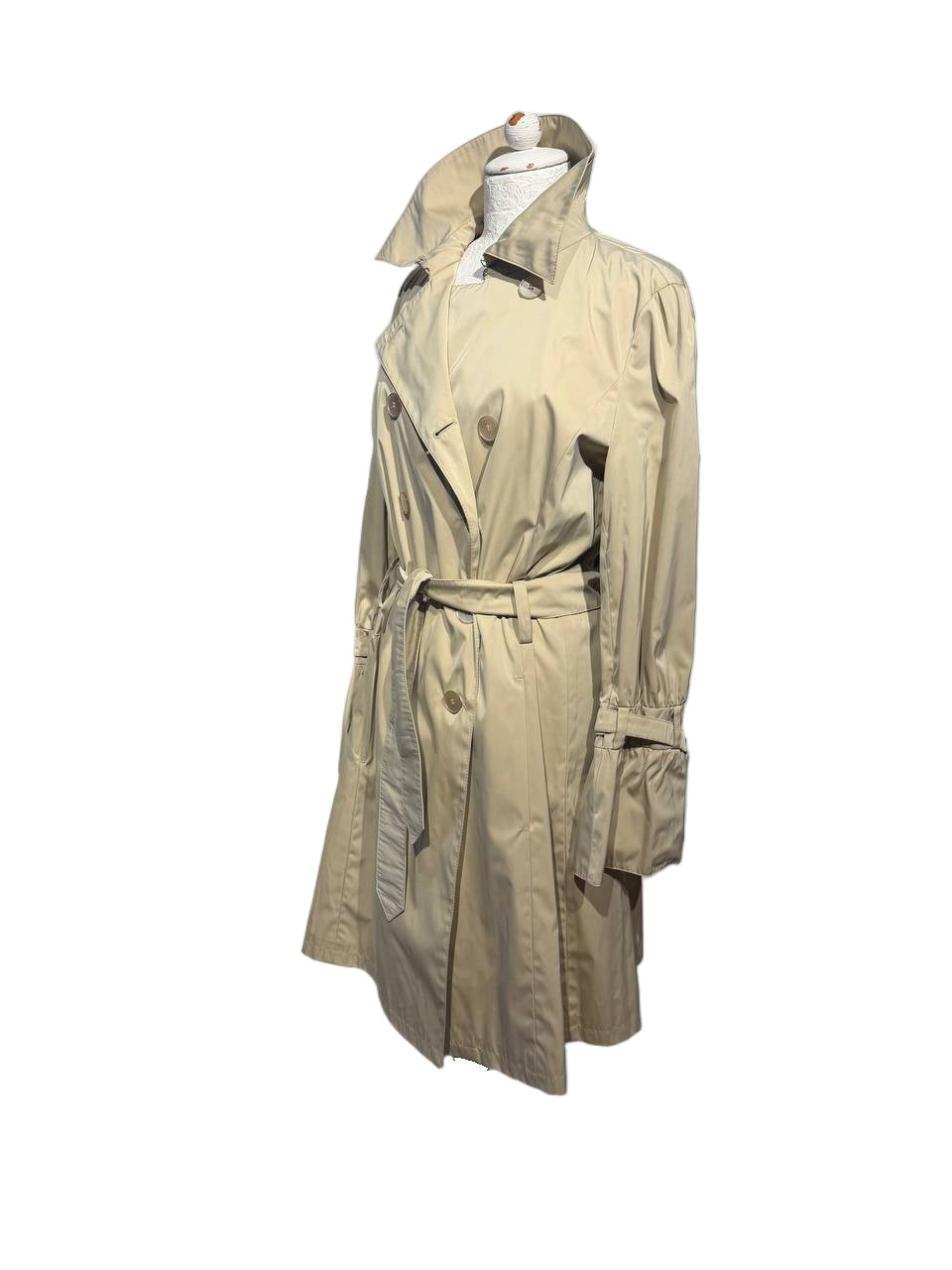 IMPERMEABILE MAX&CO BEIGE DOPPIOPETTO Tg 44