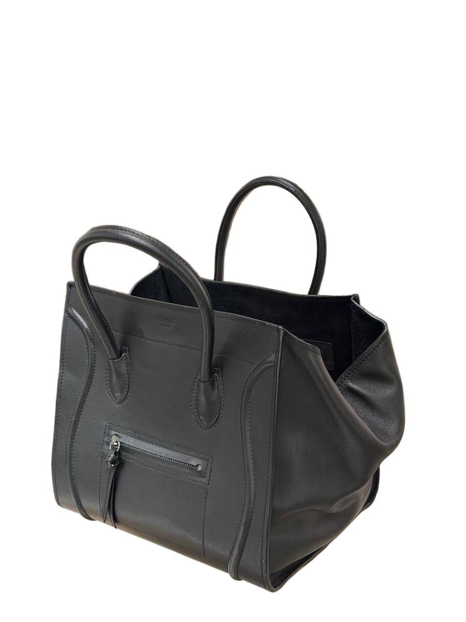CELINE LUGGAGE PELLE NERA LARGE