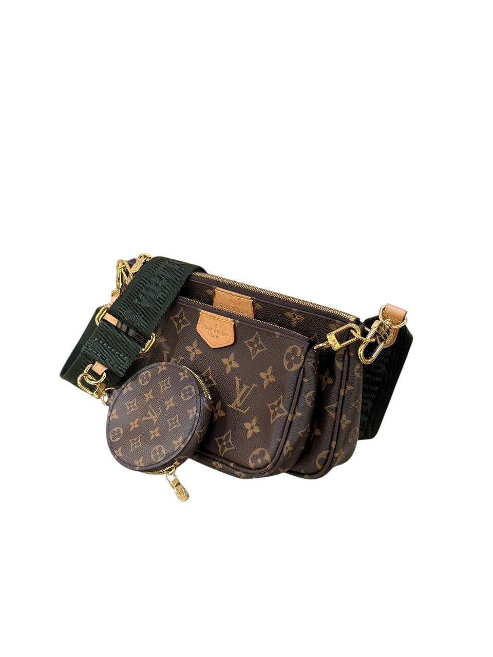 MULTI POCHETTE LOUIS VUITTON TRACOLLA VERDE