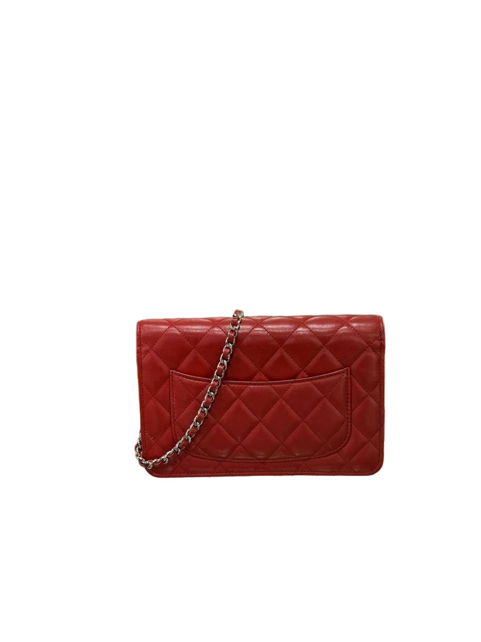 CHANEL WALLET ON CHAIN ROSSA HARDWARE ARG