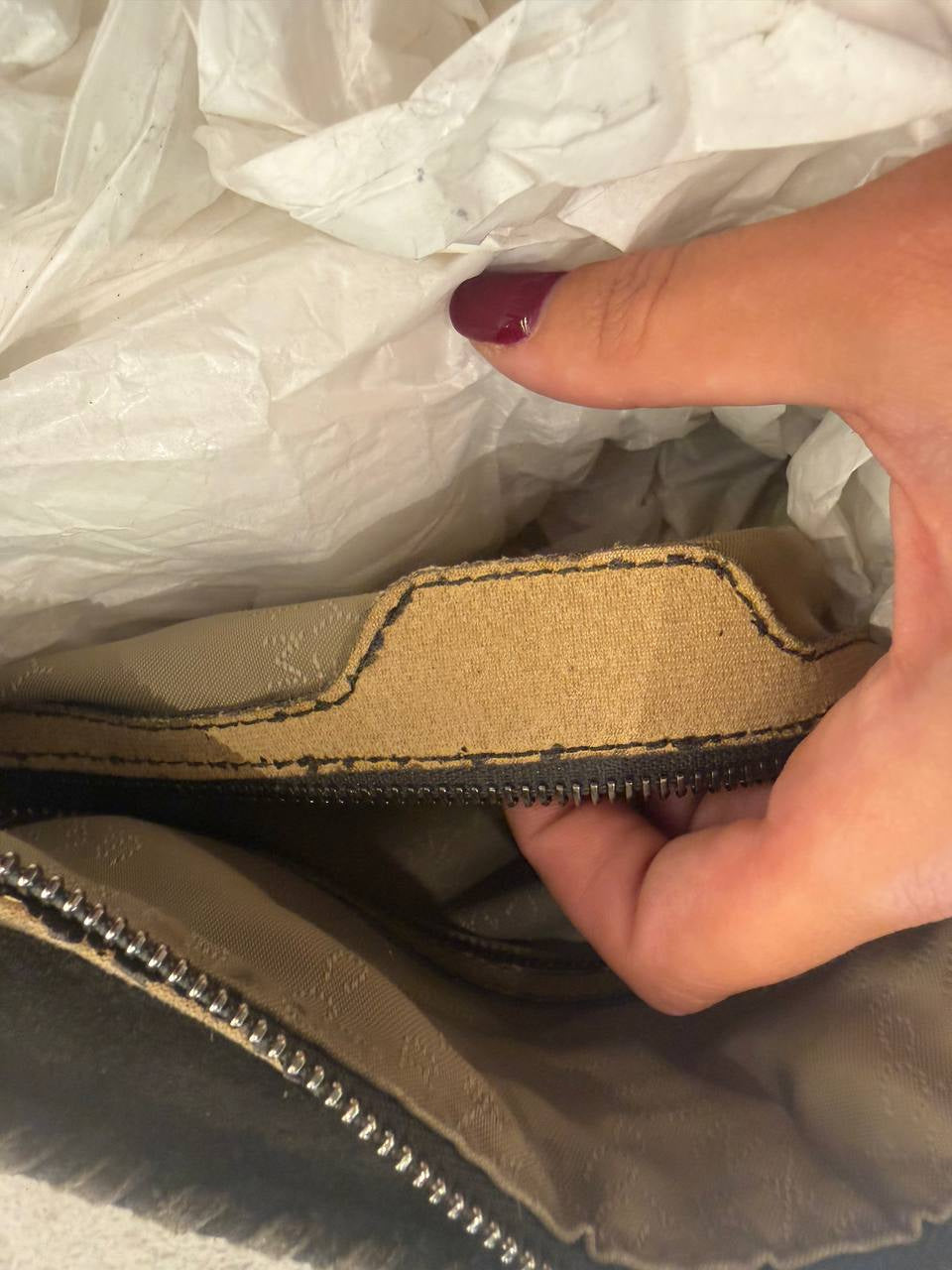 BORSA STELLA McCARTNEY FALABELLA TOTE TWEED GRIGIO