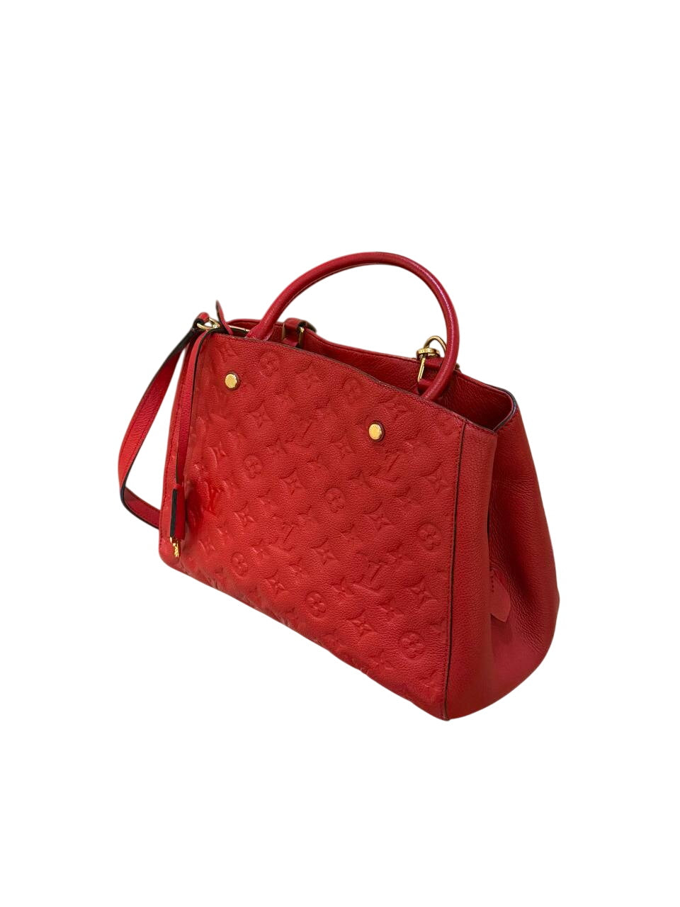 MONTAIGNE MM PELLE EMPREINTE ROSSA LOUIS VUITTON