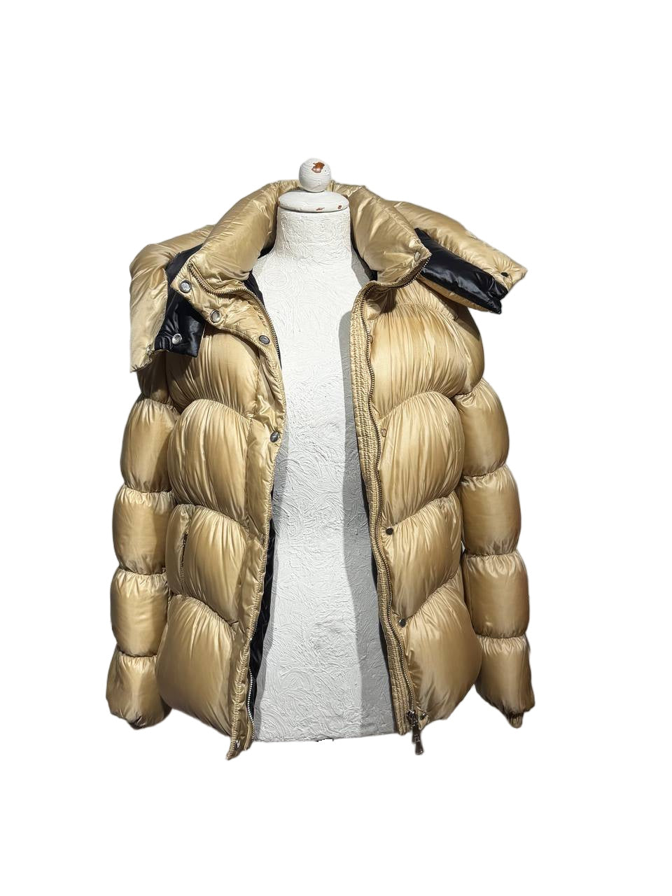 PIUMINO SHINY ULTRALIGHT ADD BEIGE/ORO ORO Tg 40